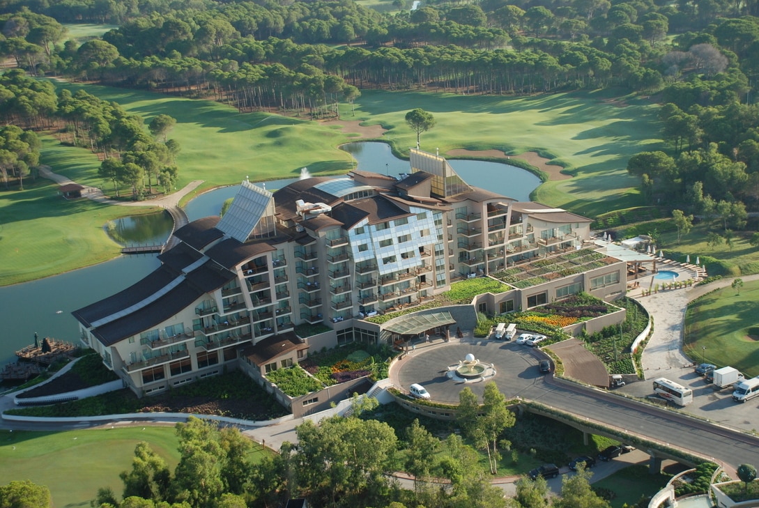 Sueno Golf Hotel in Belek – a five-star golf hotel with two on-site courses