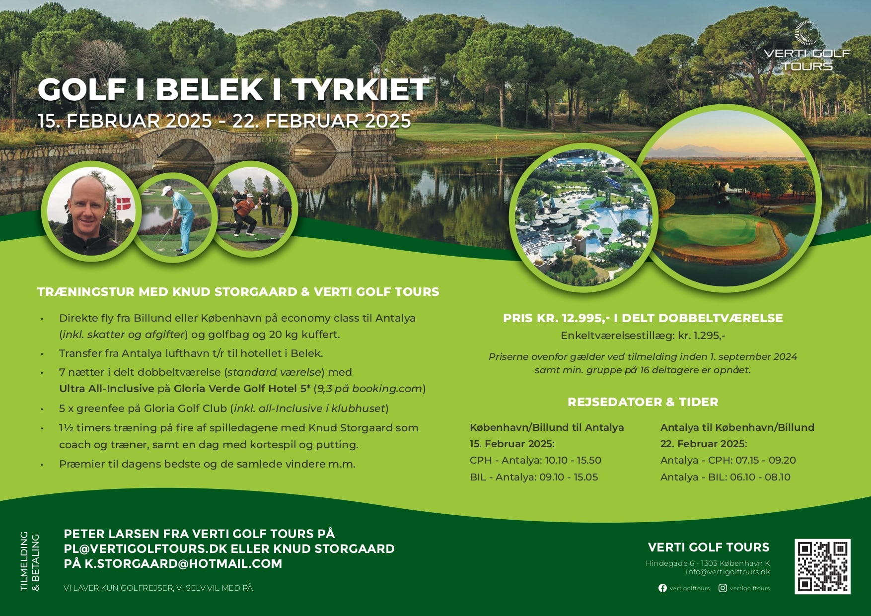 Træningstur med Knud Storgaard til Belek i Tyrkiet