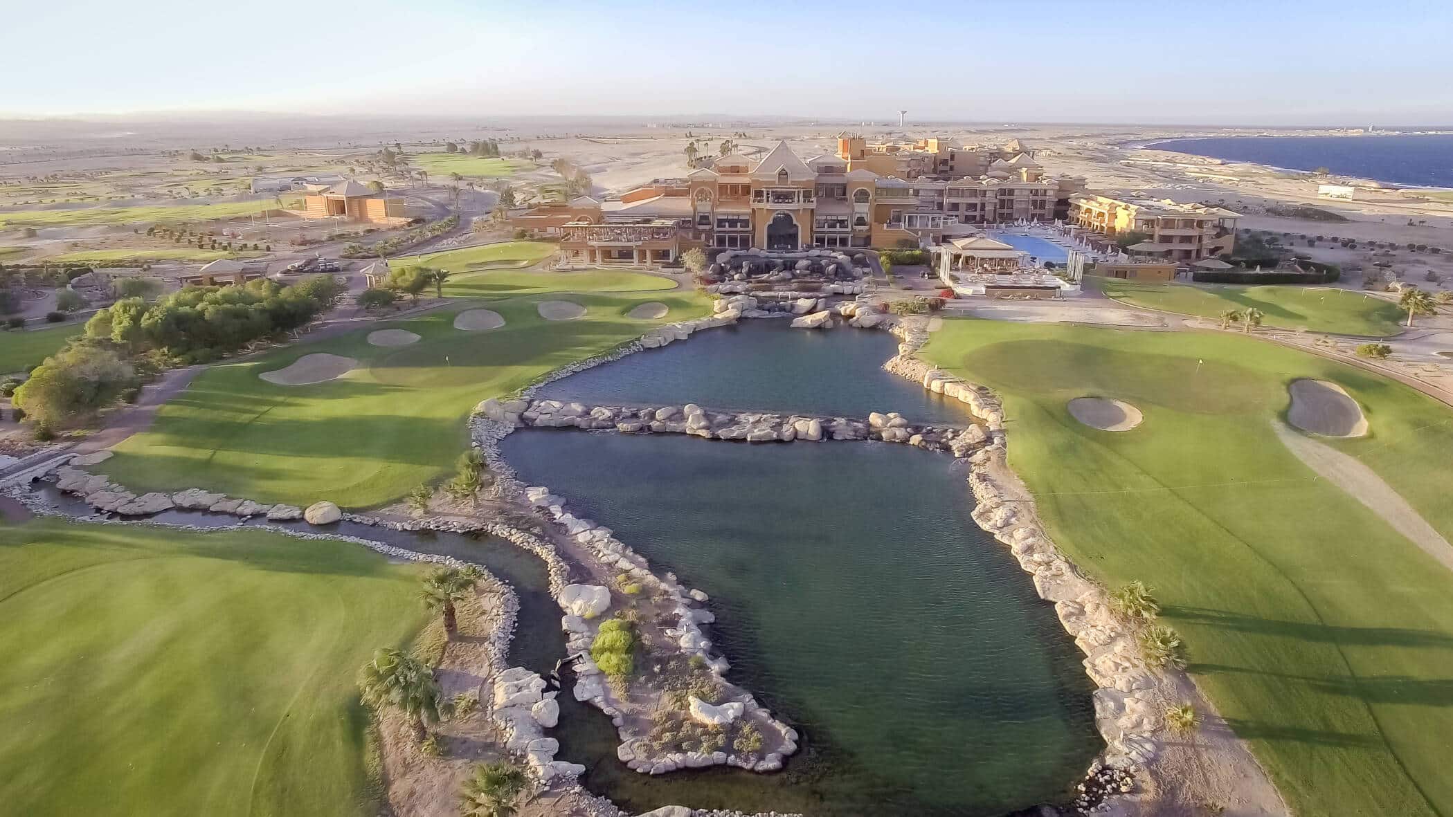Golfrejse til Egypten – golfbane ved Det Røde Hav i Soma Bay