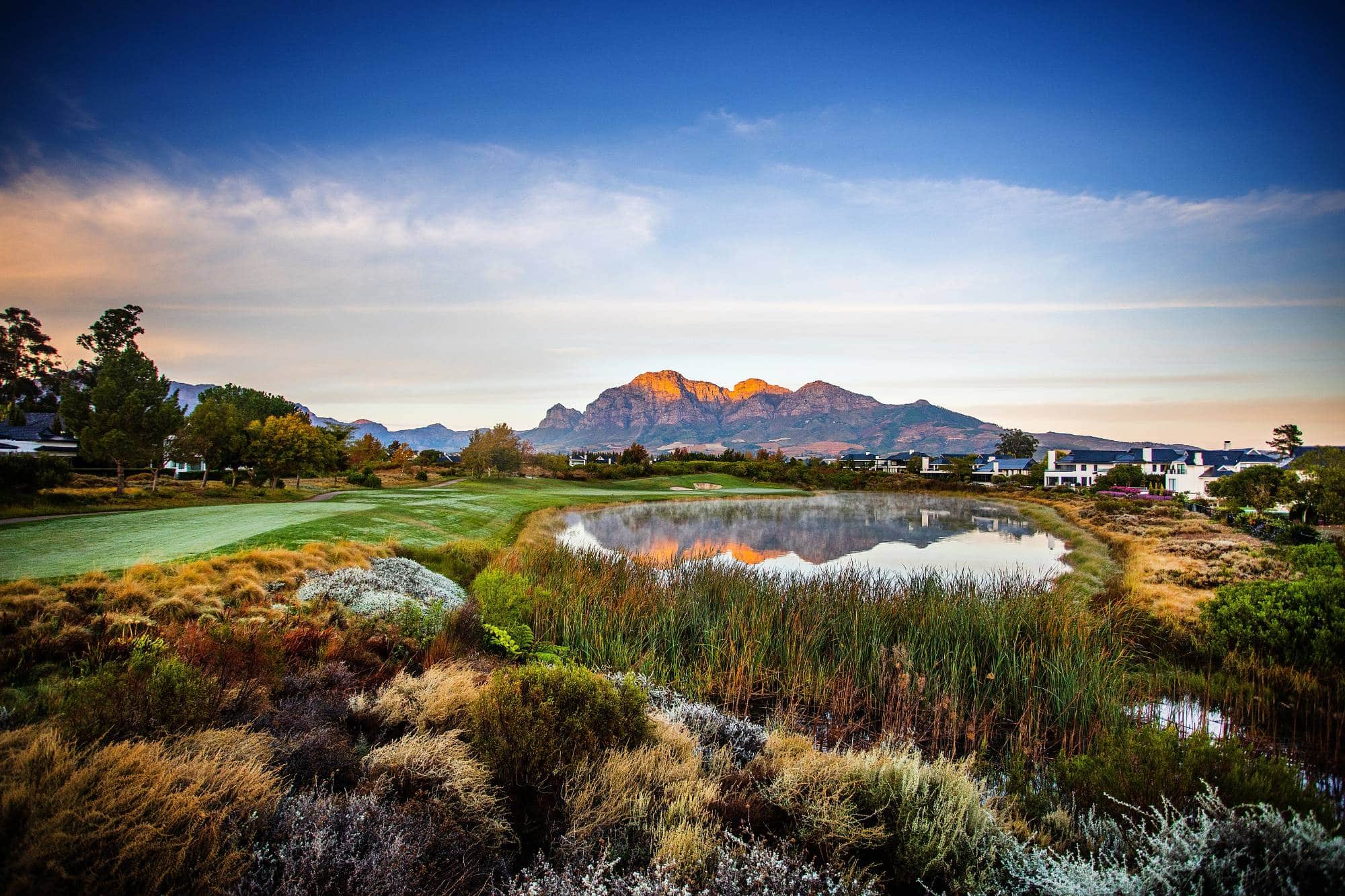 Pearl Valley Golf Resort – Jack Nicklaus Signature-bane i vinlandet ved Franschhoek